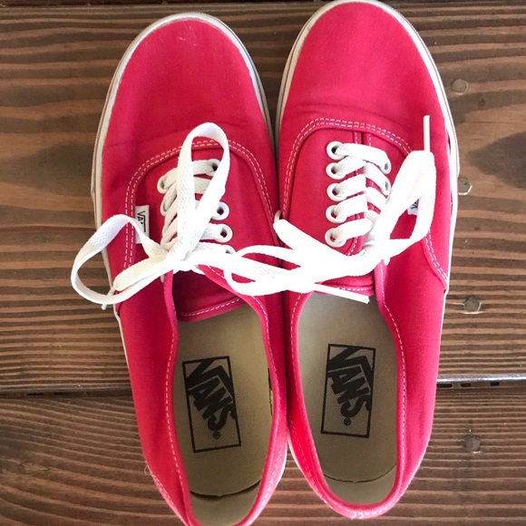 Red Vans - Picture 2 of 4